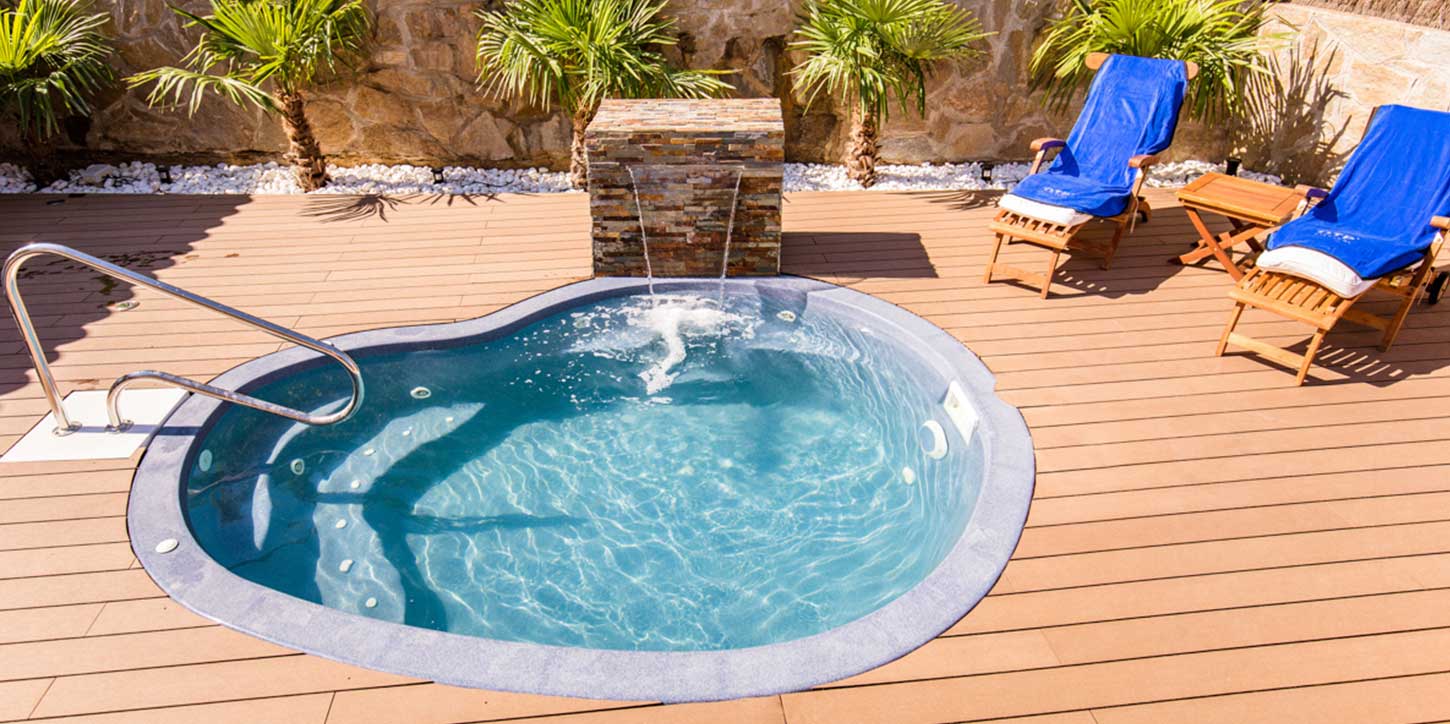 Piscinas de fibra prefabricada Menorca