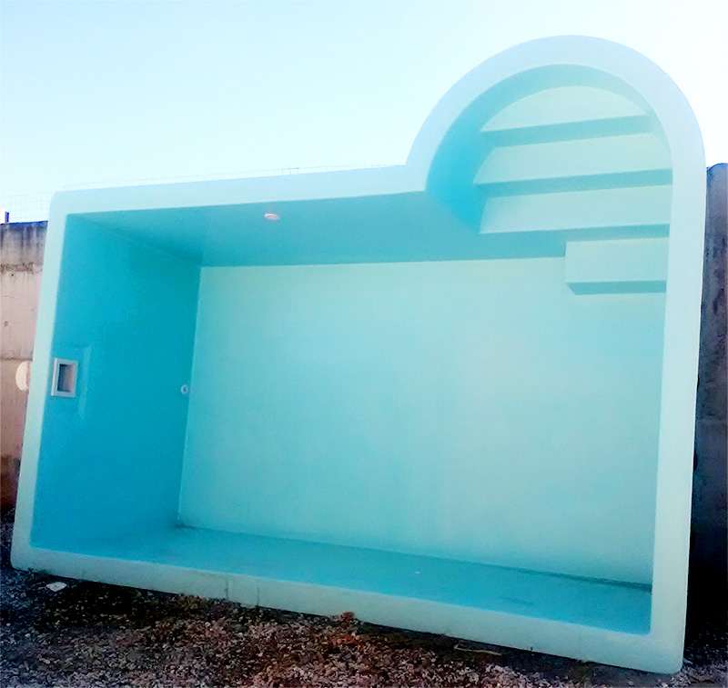 piscina de fibra Coral