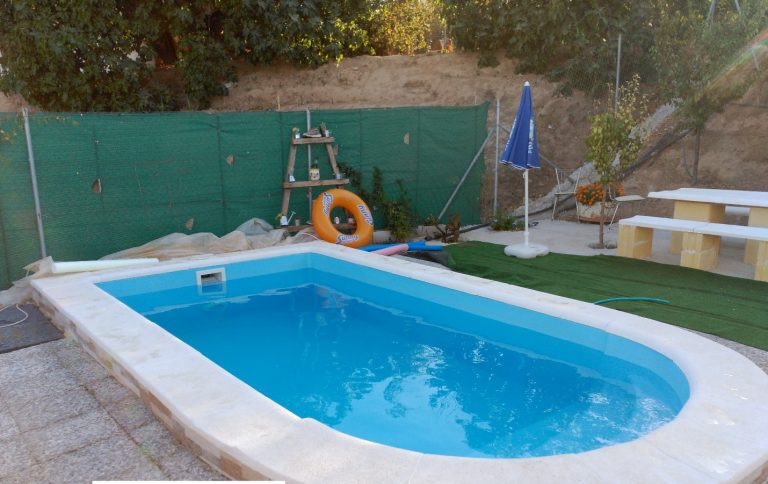 piscina de poliester y fibra-Africa