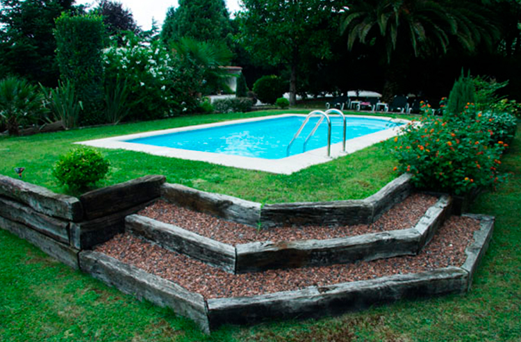 Piscina de poliéster y fibra en Murcia. Nilo