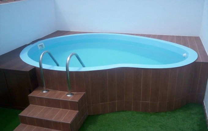 Piscina de fibra de vidrio Vero