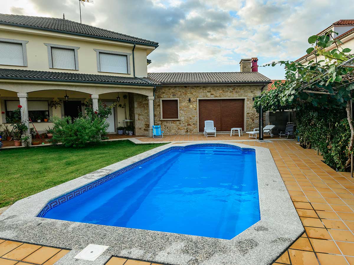 Piscina de fibra de 7 metrosMallorca