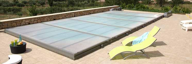 Cubiertas planas amovibles para piscina