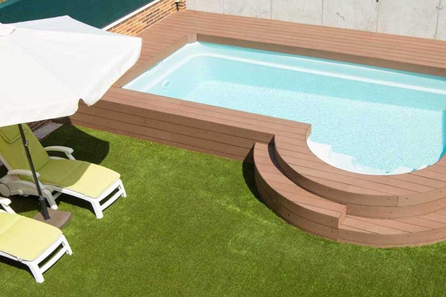 Piscinas para áticos poliéster con fibra de vidrio Formentera 5