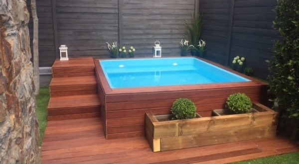 Mini piscina C2 Piscinas de fibra y poliéster