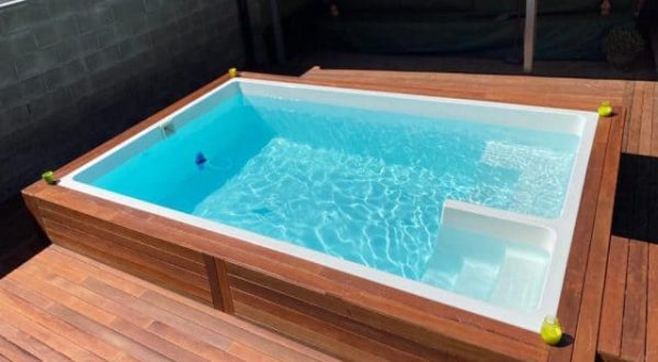 Piscina de fibra C-40 Max