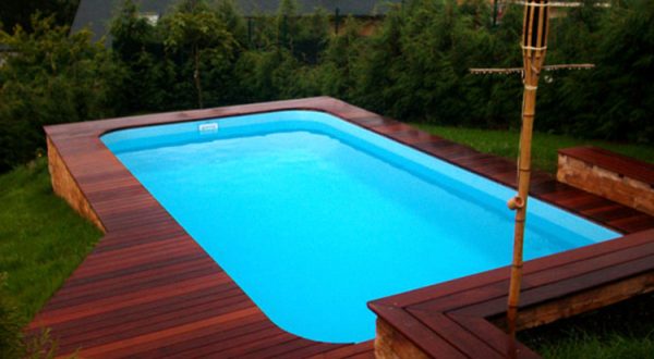 Piscina de fibra modelo Compacta