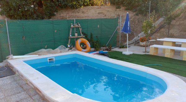 piscina de poliester y fibra-Africa