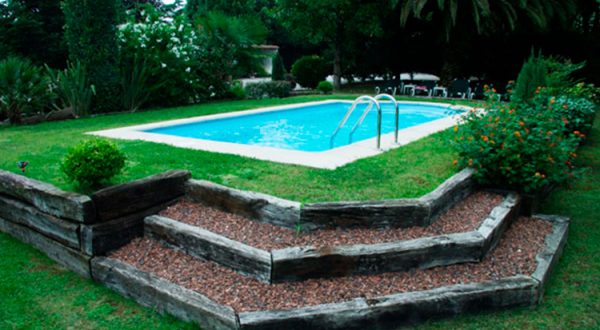 Piscina de poliéster y fibra en Murcia. Nilo