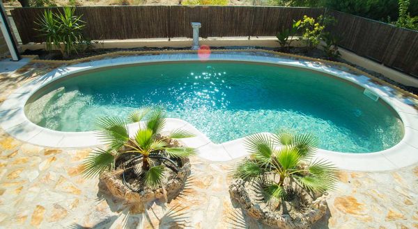 Piscina prefabricada de fibra Topacio