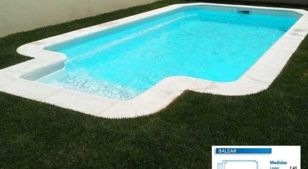 Piscinas de poliéster y fibra Balear