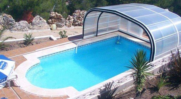 Piscina de poliéster y fibra C-75