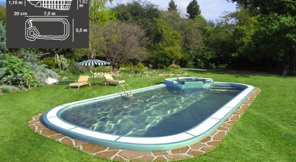 Piscina con Spa Venus